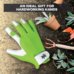 WORKMAXX Ladies Leather Gardening Gloves Thorn Proof Rigger Garden work gloves, Safety Working Gloves, Premium Quality