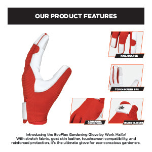 WORKMAXX Ladies Leather Gardening Gloves Thorn Proof Rigger Garden work gloves, Safety Working Gloves, Premium Quality